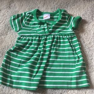 Green striped Hanna Andersson dress
